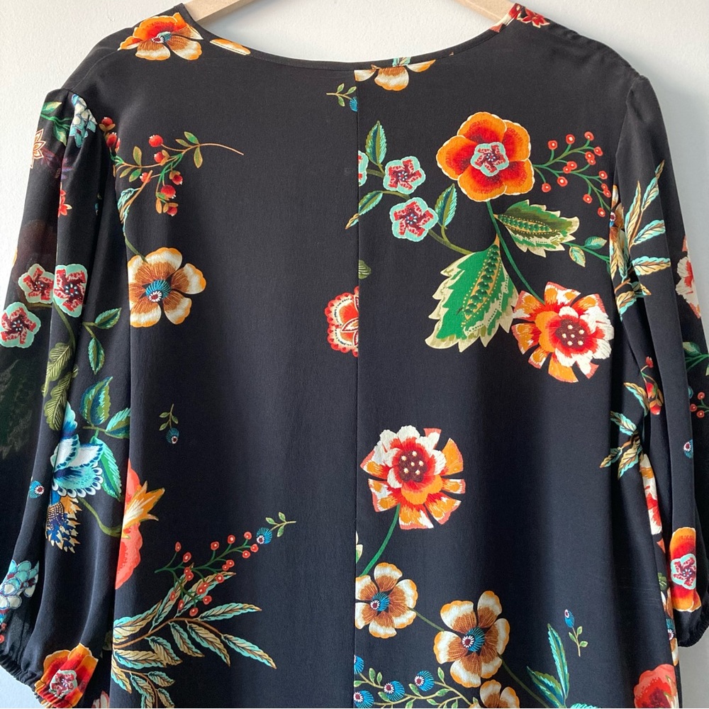 JOHNNY WAS Zorya Printed Floral Mini Dress Size L - Picture 9 of 16